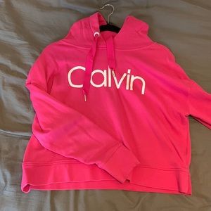 Women’s calvin kline pink sweatshirt